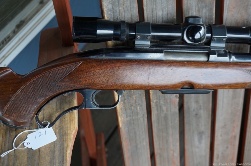 Winchester model 88 308 Win Lever 22 inch Pre 64 w/ Scope-img-2