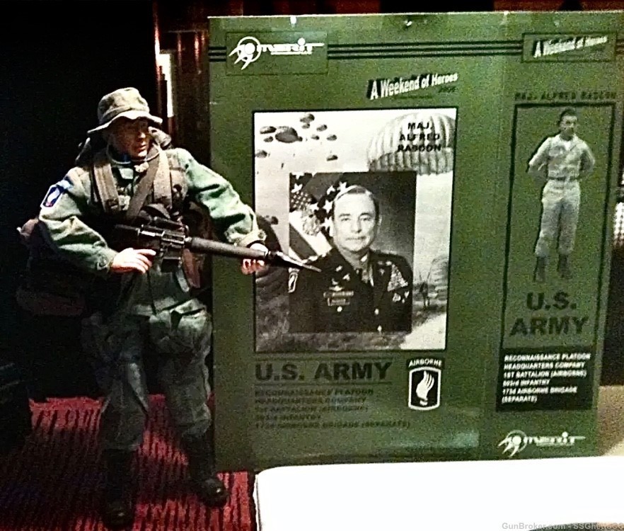 Vietnam War 1/6 Scale Action Figures;5 Figure Lot;Mac-V-Sog,Mike Force;RARE-img-3