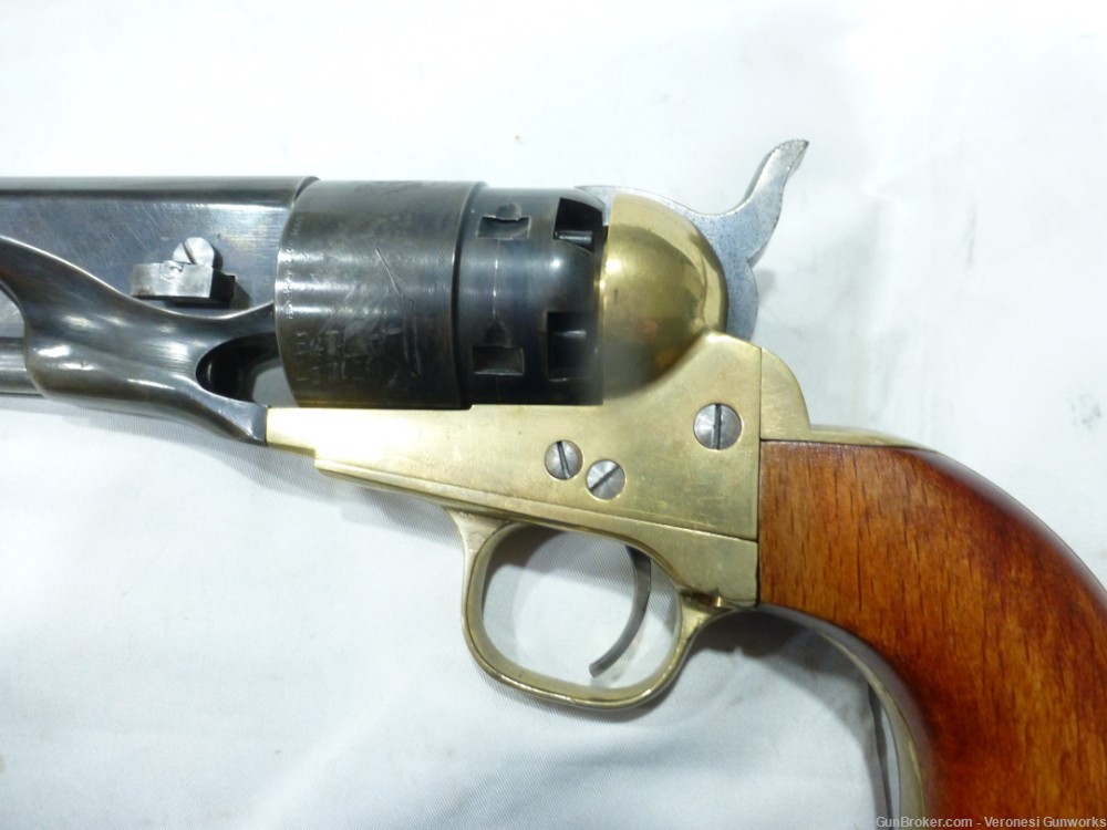 CVA 1861 Colt Navy Black Powder Revolver .44 8" EXCELLENT-img-8