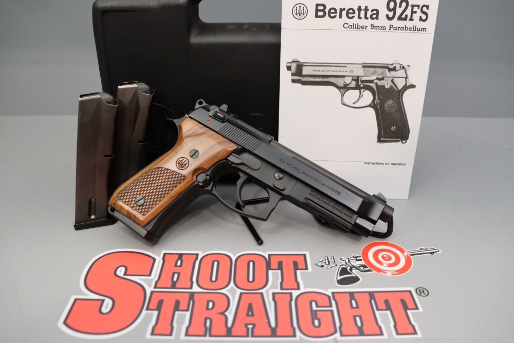 Beretta M9A1 9mm 4.9" w/case -img-0