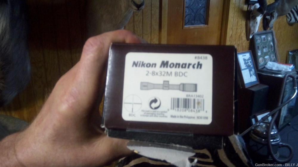 New in Box Nikon Monarch 2-8X32 BDC Rifle Scope-img-0