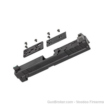 SPRINGFIELD XD SLIDE ASSEMBLY W/ OSP PLATE, FITS 4 INCH XD 9MM, BLACK-img-0