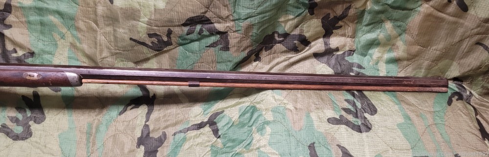 Ohio style percussion muzzleloading fowler/ smooth rifle-img-7