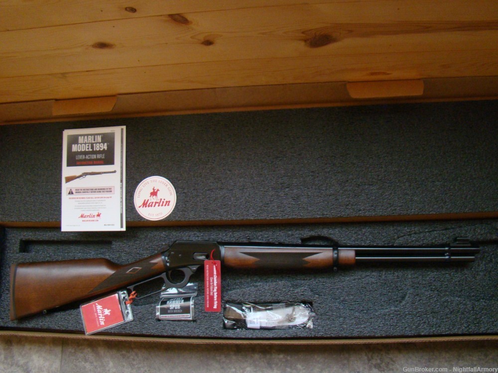 Marlin 1894 Classic .44 Magnum 20" Lever-action Rifle 70401 Ruger 1894C 44M-img-0