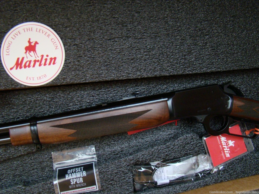 Marlin 1894 Classic .44 Magnum 20" Lever-action Rifle 70401 Ruger 1894C 44M-img-7
