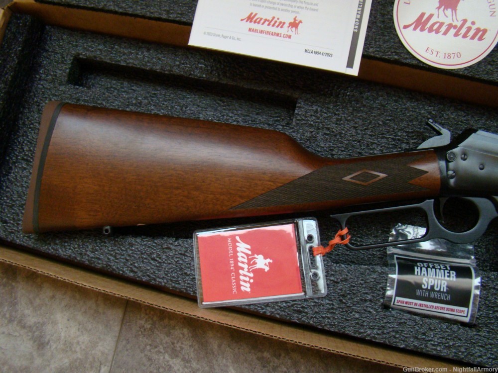 Marlin 1894 Classic .44 Magnum 20" Lever-action Rifle 70401 Ruger 1894C 44M-img-12