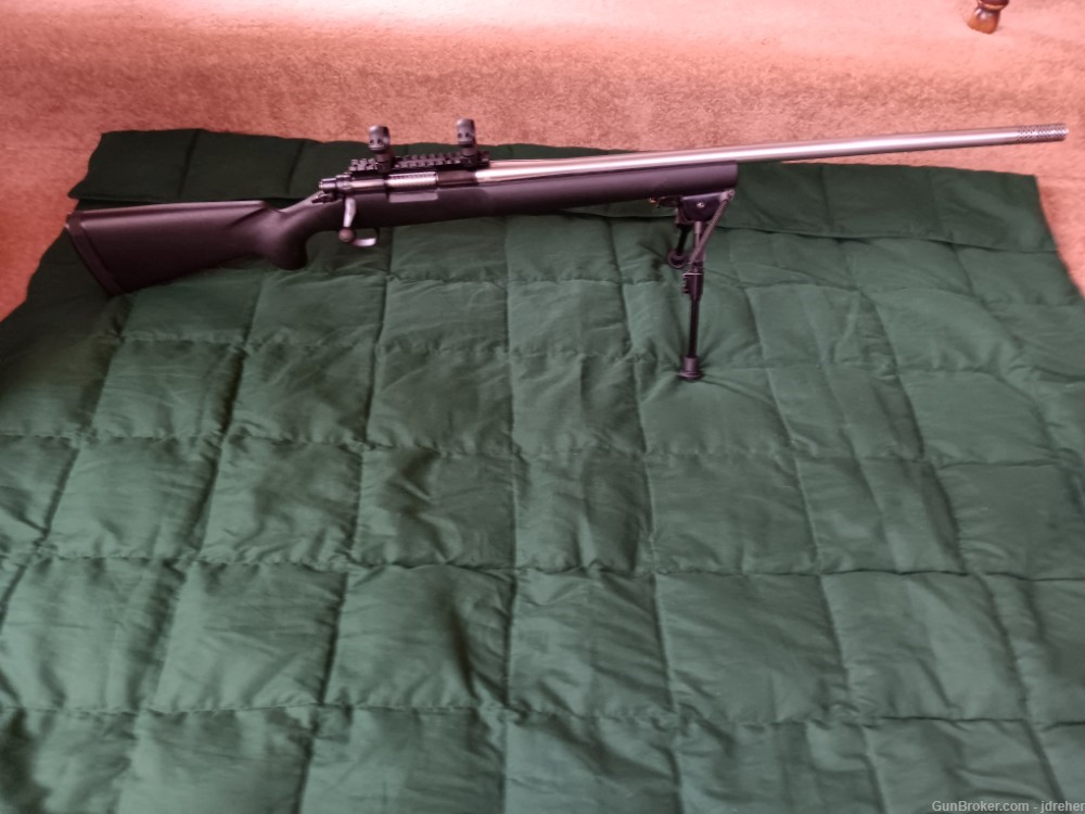Remington 40-X Rare 7.62x51 NATO.  27 1/4 " Stainless. "AS-NEW"-img-2