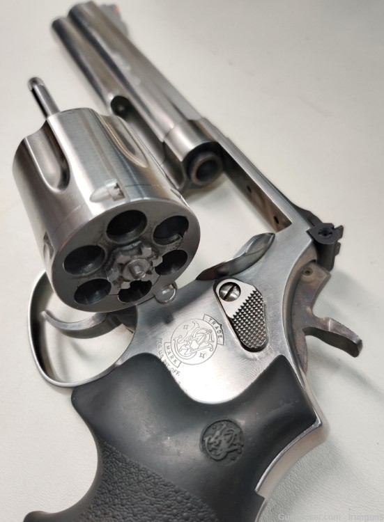 1996 Smith & Wesson 686-4 Full Lug .357 Mag Revolver Stainless 5.75" S&W-img-4