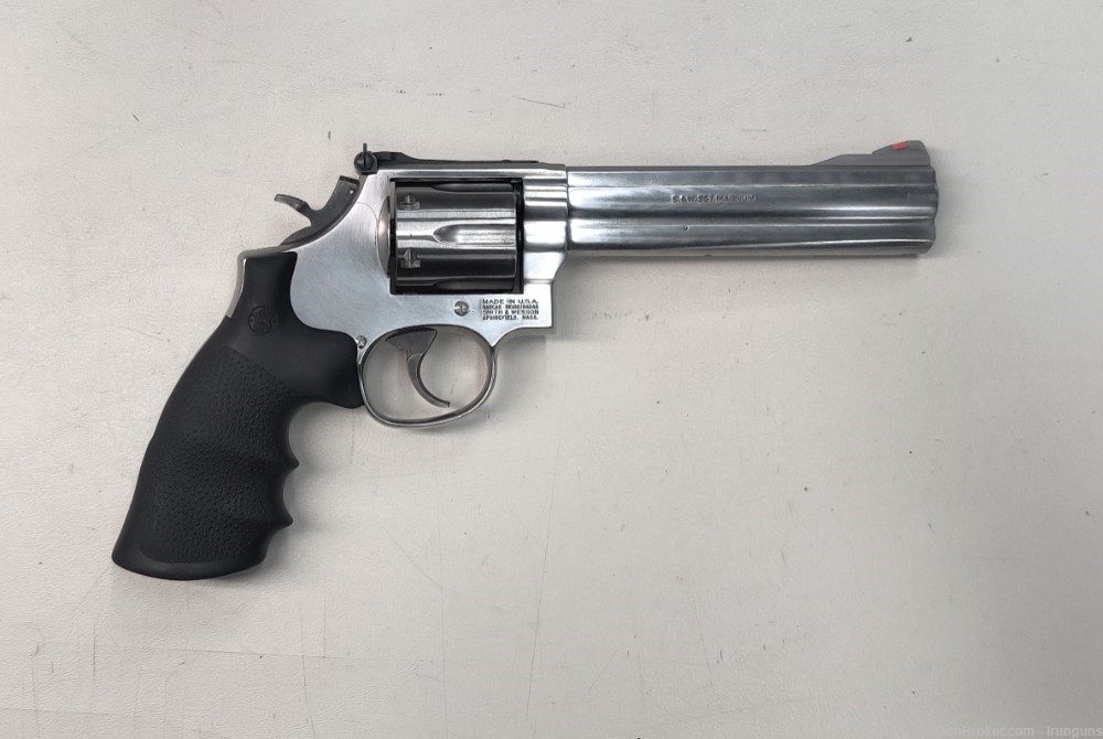 1996 Smith & Wesson 686-4 Full Lug .357 Mag Revolver Stainless 5.75" S&W-img-2