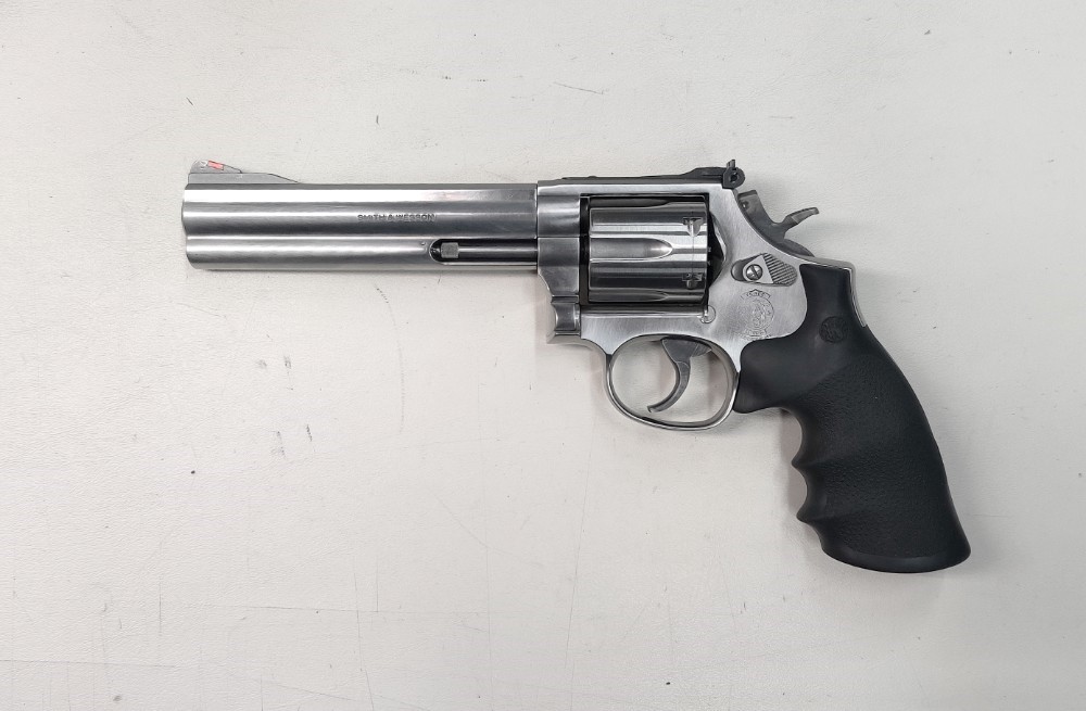 1996 Smith & Wesson 686-4 Full Lug .357 Mag Revolver Stainless 5.75" S&W-img-3