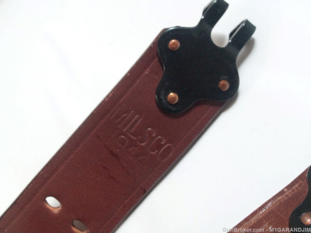 M 1907 highest quality drum-dyed leather slings PREMIUM REPLICA Heavy duty!-img-39