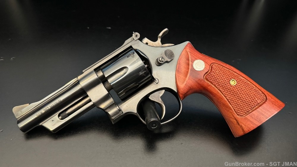 Smith & Wesson S&W 27-4 .357 Magnum 4" DA/SA Revolver -img-1