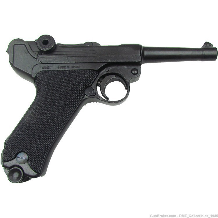 WW1 WW2 German Luger Replica Non Firing Pistol Gun-img-0