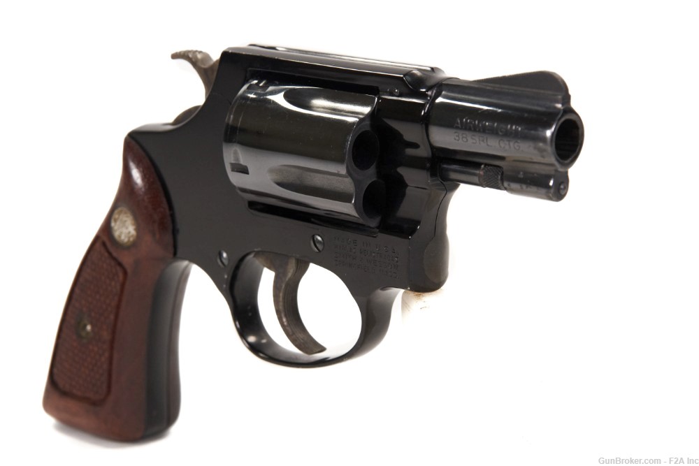 Smith and Wesson 37 Airweight .38spl Chiefs Special, S&W 36, Blued-img-2