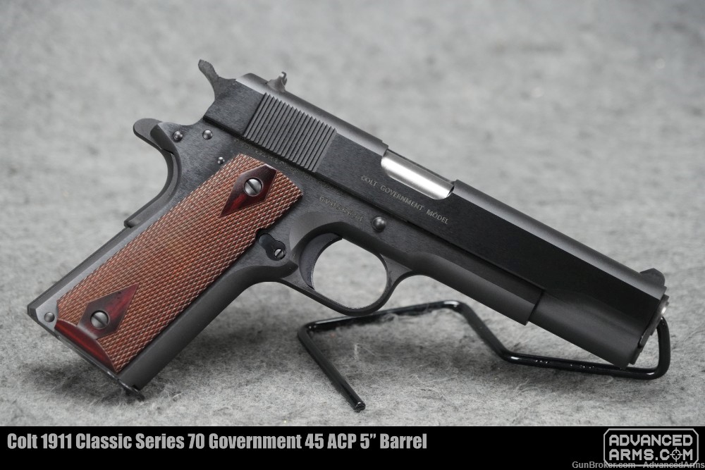 Colt 1911 Classic Series 70 Government 45 ACP 5” Barrel-img-1