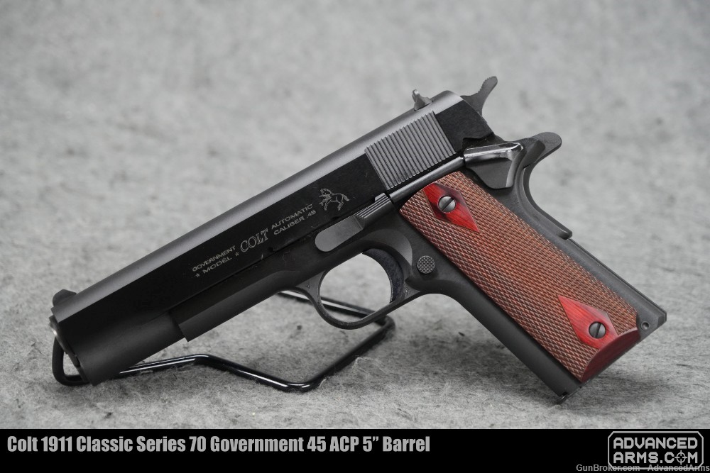 Colt 1911 Classic Series 70 Government 45 ACP 5” Barrel-img-0