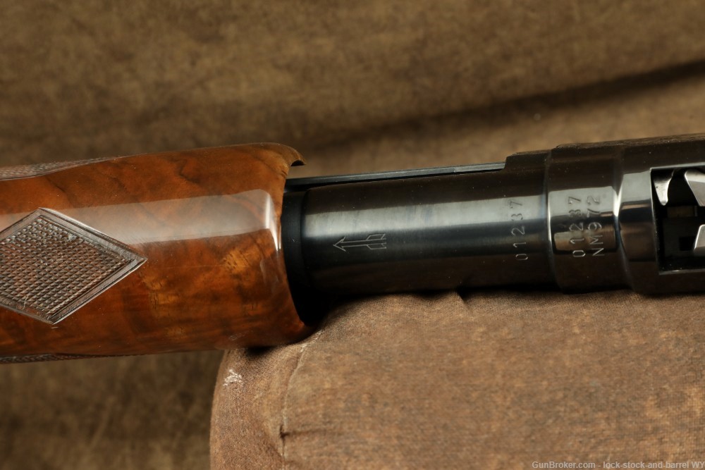 1990 Engraved Browning Model 12 28GA 26” Pump Action Shotgun-img-32
