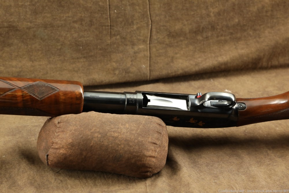 1990 Engraved Browning Model 12 28GA 26” Pump Action Shotgun-img-21