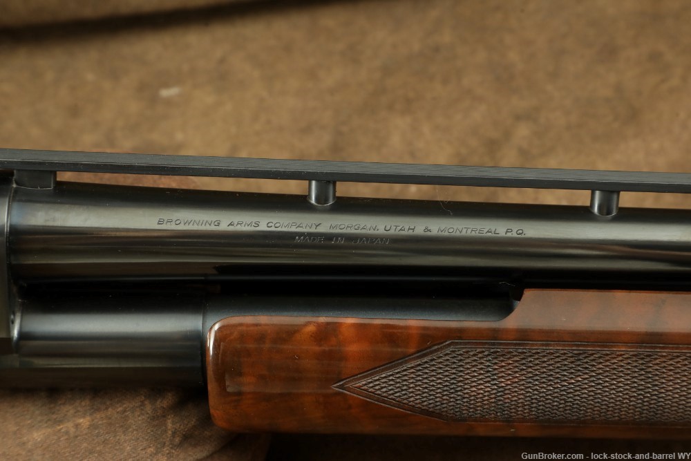 1990 Engraved Browning Model 12 28GA 26” Pump Action Shotgun-img-28