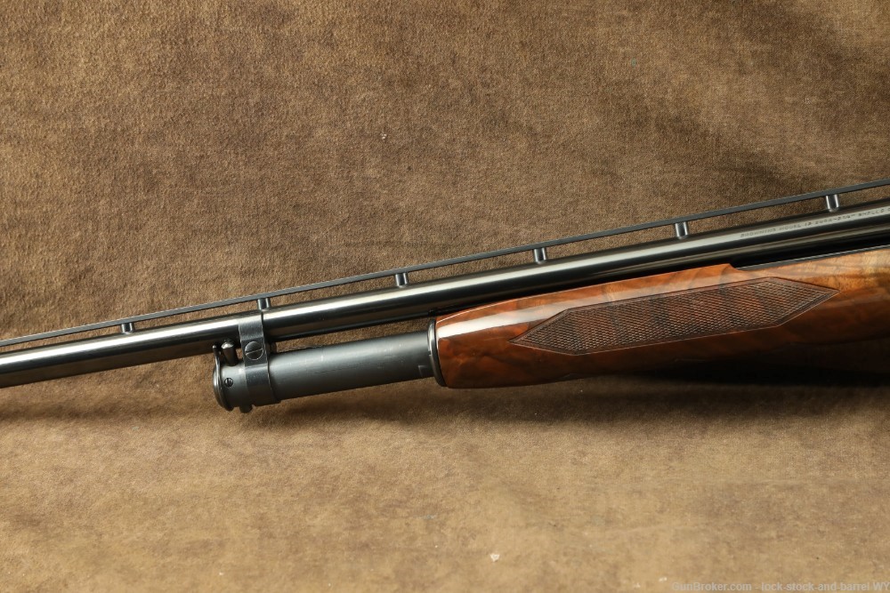 1990 Engraved Browning Model 12 28GA 26” Pump Action Shotgun-img-10