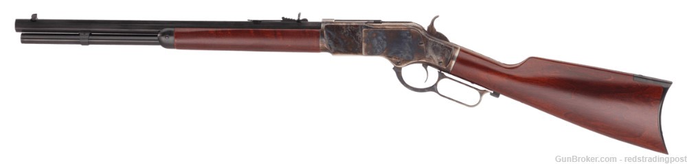 Taylor's & Co Uberti 1873 18" Octagonal Barrel 357 Mag Lever Rifle 550178-img-1
