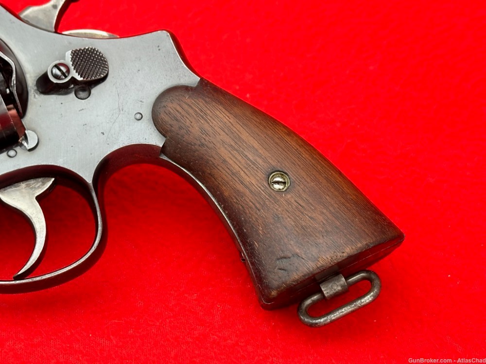 Early 2ND YEAR Smith & Wesson U.S. Model 1917  45ACP 5.5" *ORIGINAL FINISH*-img-4
