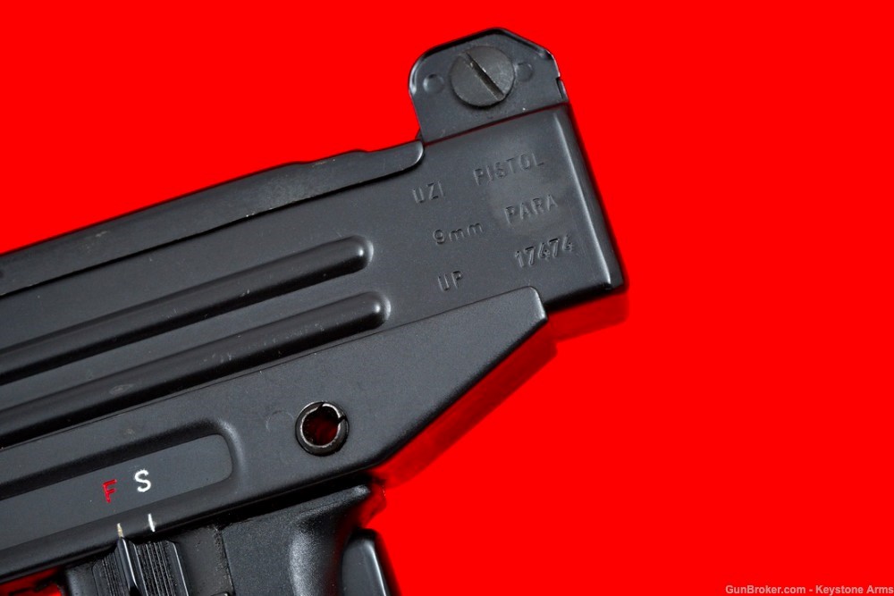 Rare & Desired Pre Ban IMI Israel UZI Pistol 9mm w/ Original Case As New-img-15