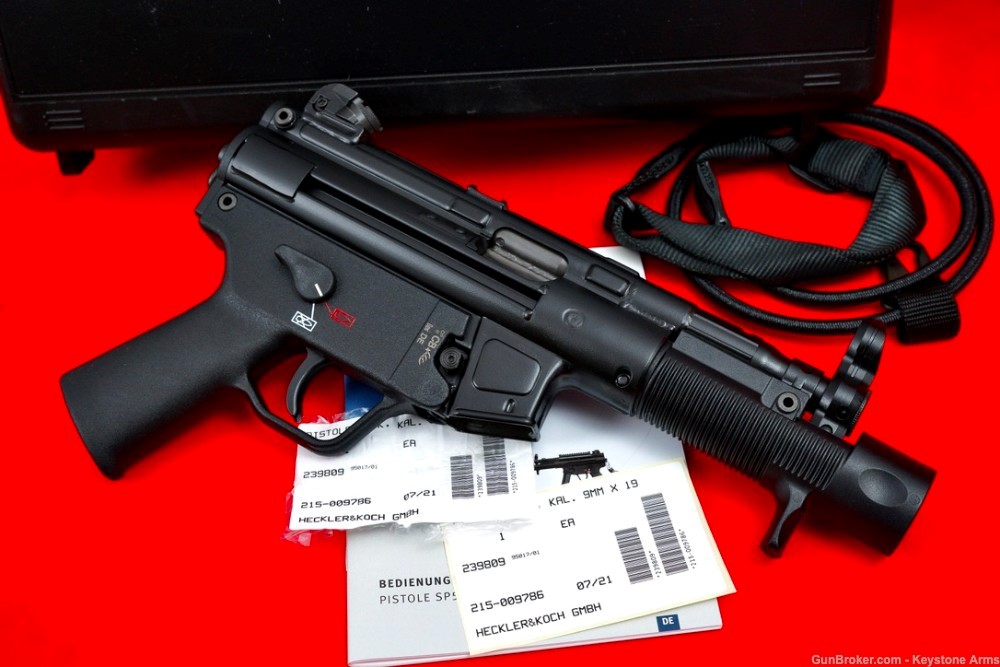 Ultra Rare European Heckler & Koch SP5K 9mm 100% NIB Collector-img-7