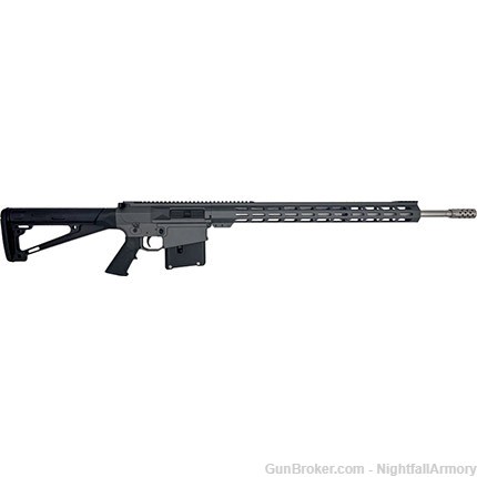 GLFA Great Lakes .300 Win Mag 24" semi-auto Rifle Sniper Grey GL10 LA 300WM-img-0
