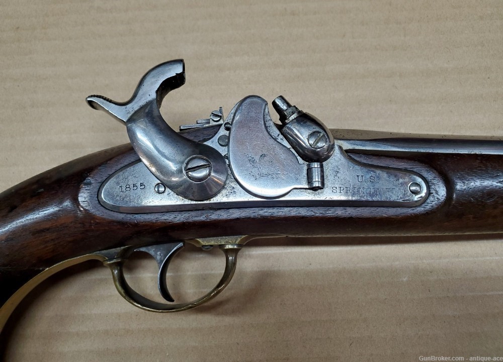 U.S. SPRINGFIELD ARMORY Model 1855 MAYNARD Pistol-Carbine-img-4