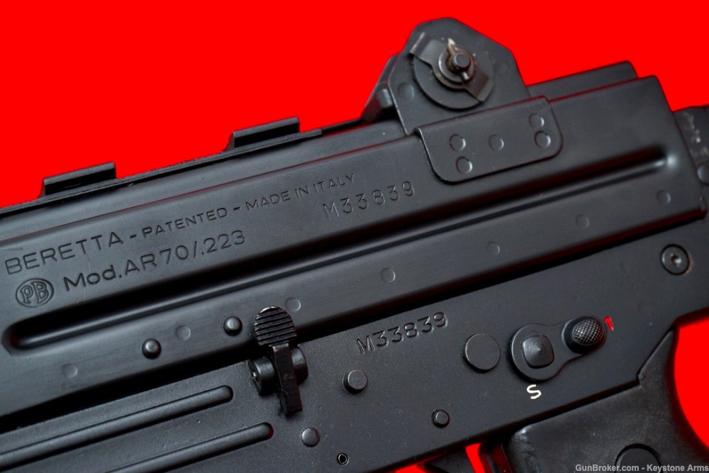 Scarce & Desired Pre-Ban Beretta AR70 5.56 w/ Galil Folding Stock-img-15