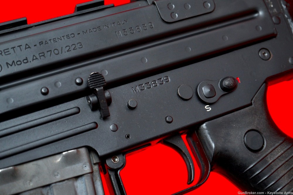 Scarce & Desired Pre-Ban Beretta AR70 5.56 w/ Galil Folding Stock-img-14