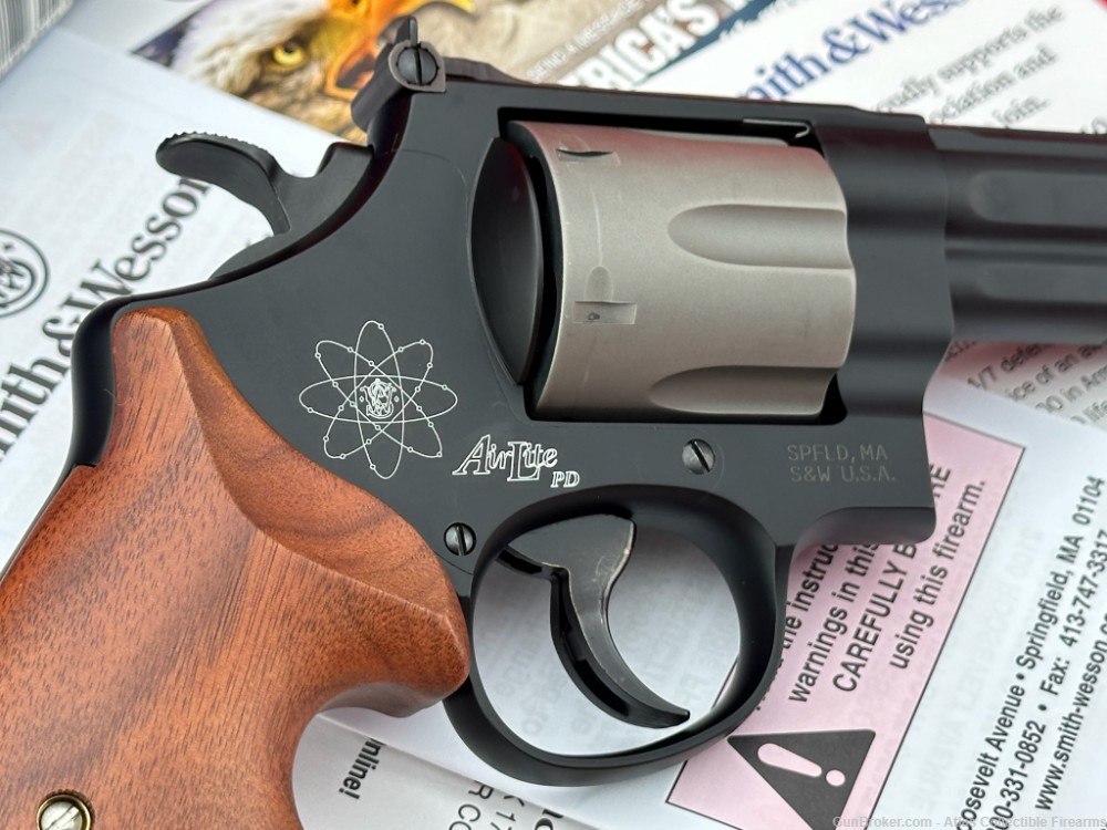 2013 SMITH & WESSON 329PD SCANDIUM AIRLITE 4" 44 MAGNUM - FACTORY TWO-TONE-img-9