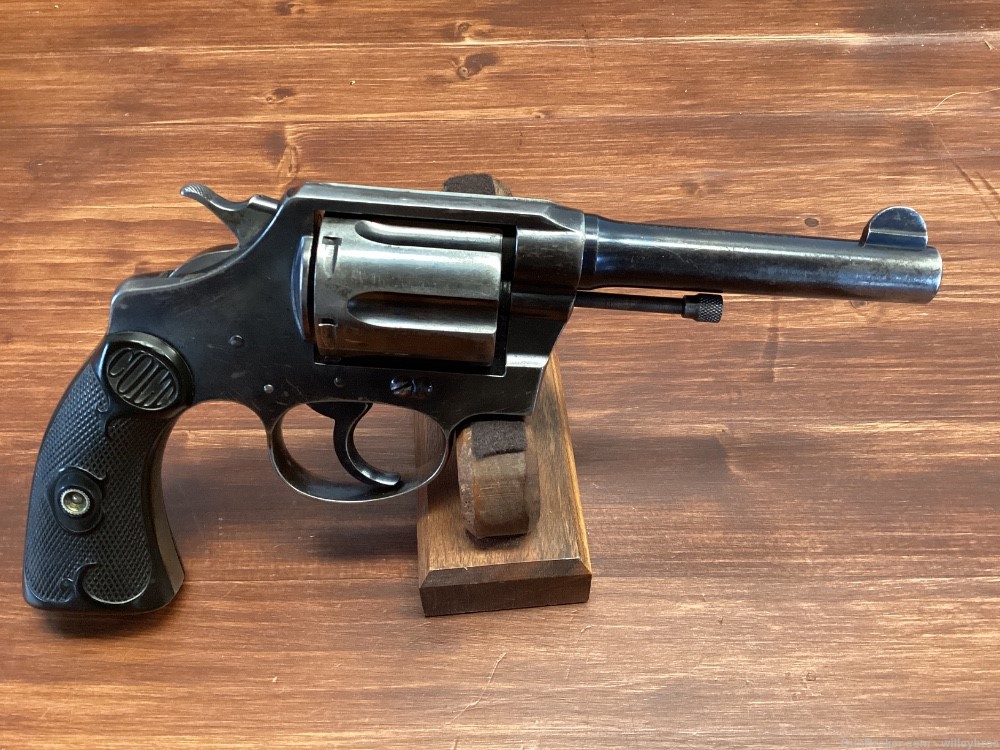 1919 Colt Police Positive .32 S&W Long 5” bbl Bright Bore Good Timing-img-6