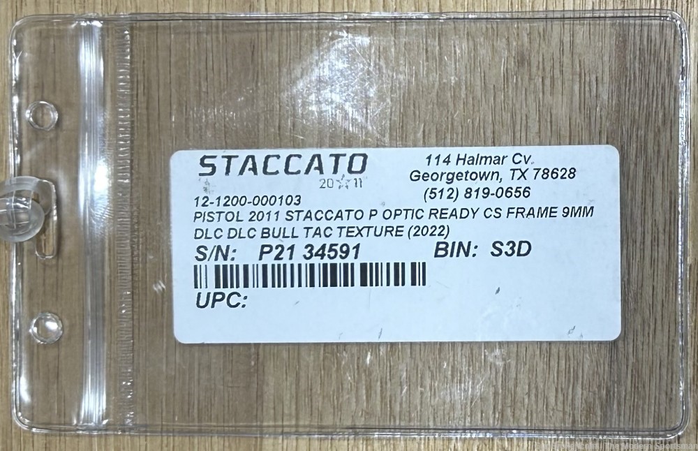 2011 Staccato P 9mm 4.4" DLC Barrel Optic Ready DPO CS Frame 9x19 STI 2022-img-10