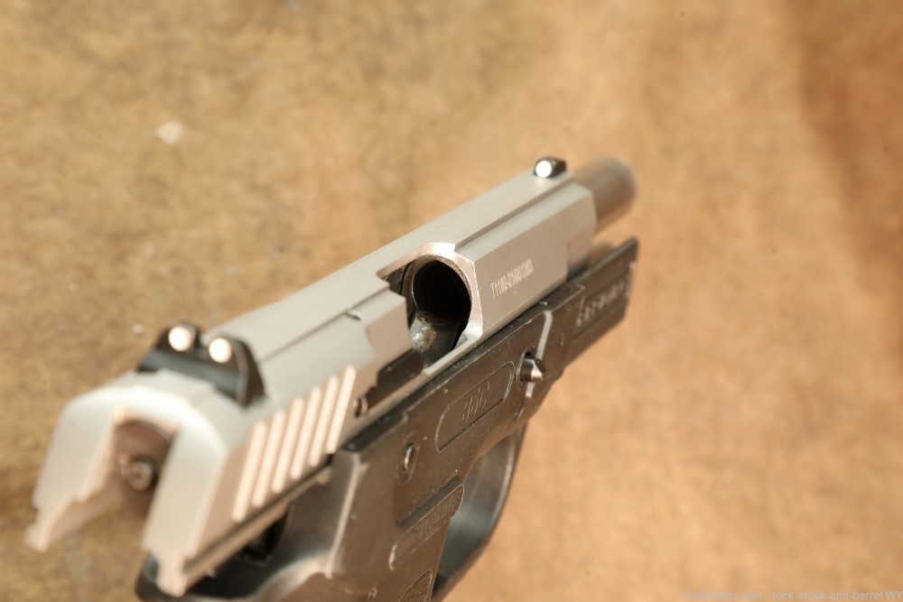 Sarsilmaz Defense B6C 9mm 3.75” Stainless Compact Semi-Auto Pistol-img-12