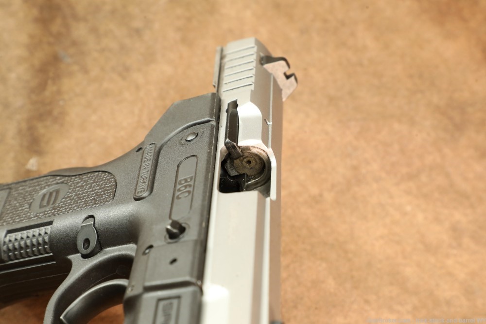 Sarsilmaz Defense B6C 9mm 3.75” Stainless Compact Semi-Auto Pistol-img-13