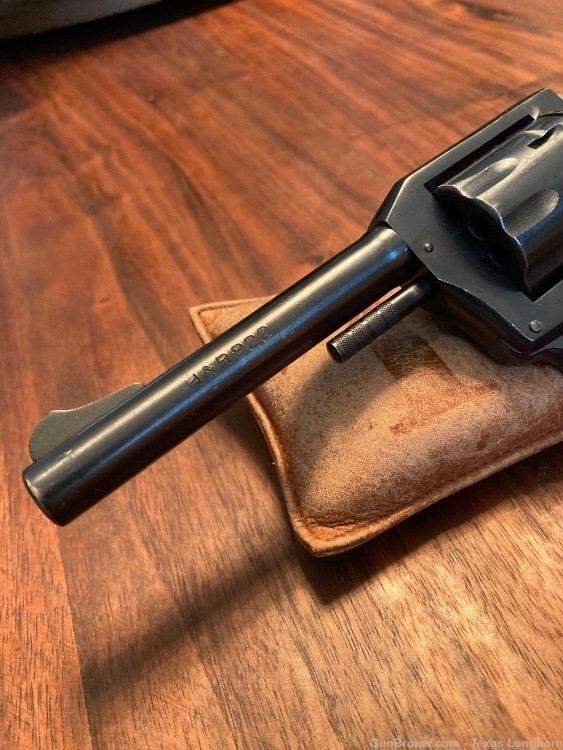 H&R Model 922 4” Barrel 9 Shot .22 LR Revolver 1953 95%+-img-3