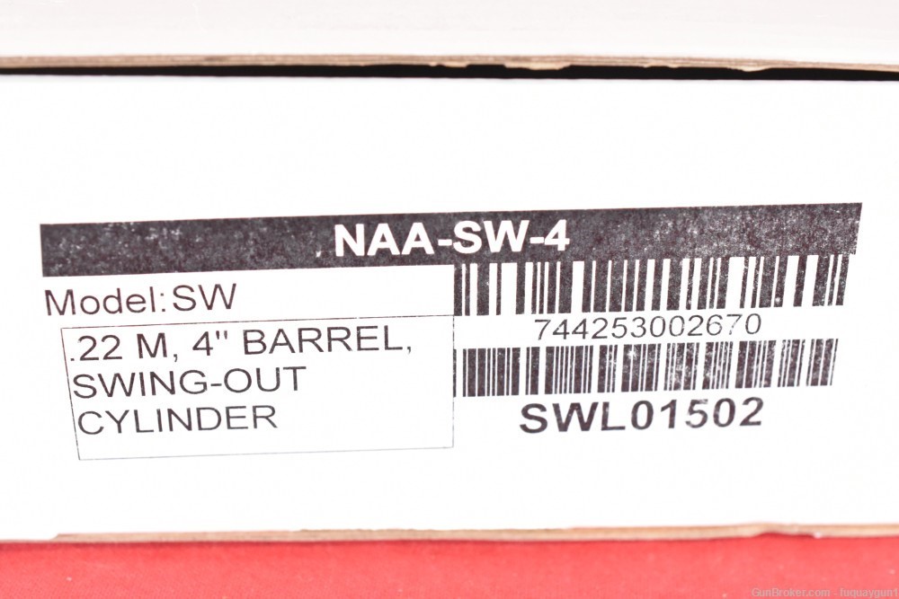 NAA Sidewinder 22 WMR Swing-Out Mini Revolver Sidewinder NAA-SW-4-img-8