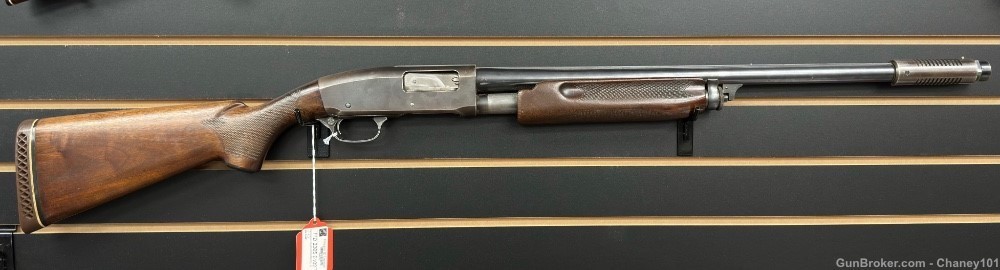 Remington model 31 12 guage pump shotgun, rare!-img-0