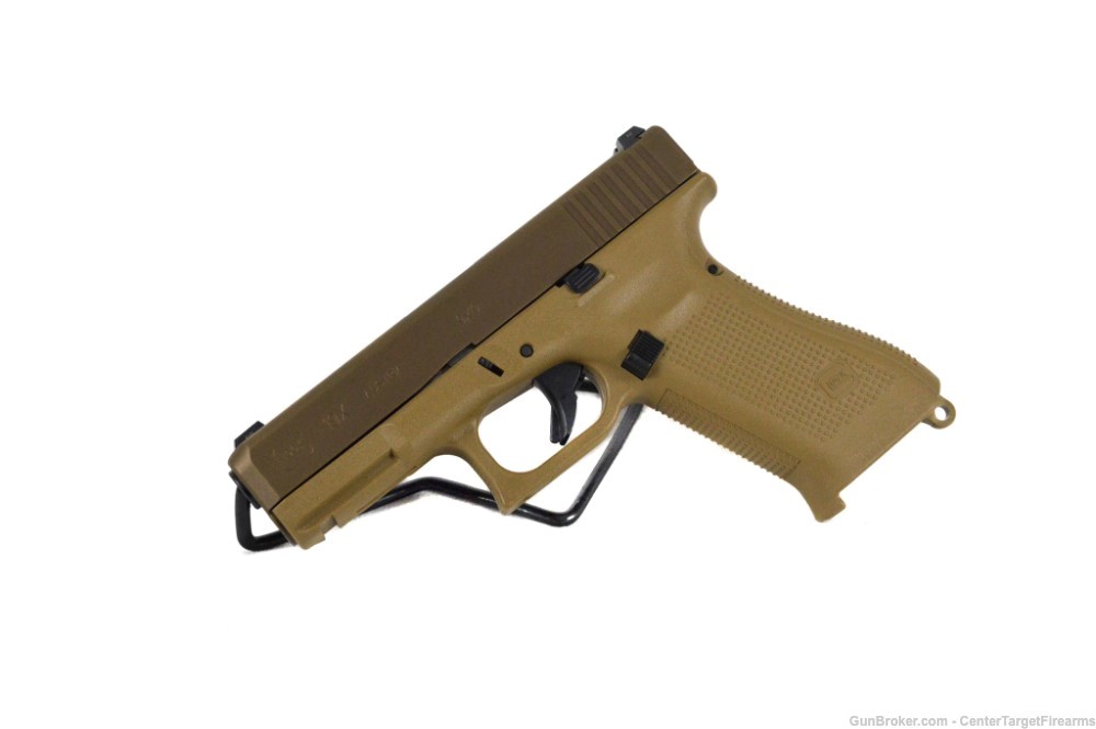 Glock G19X 9mm Glock Night Sights FDE Tan Coyote 19+1 764503026911-img-8
