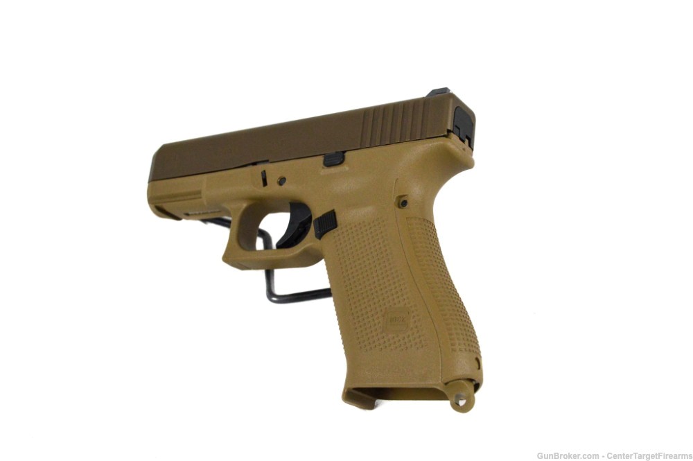 Glock G19X 9mm Glock Night Sights FDE Tan Coyote 19+1 764503026911-img-7