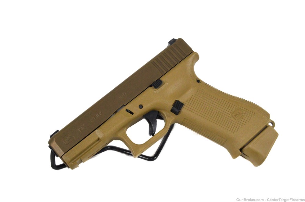 Glock G19X 9mm Glock Night Sights FDE Tan Coyote 19+1 764503026911-img-16