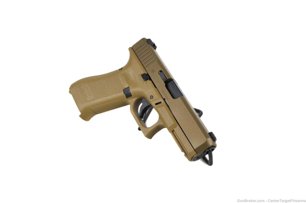 Glock G19X 9mm Glock Night Sights FDE Tan Coyote 19+1 764503026911-img-4