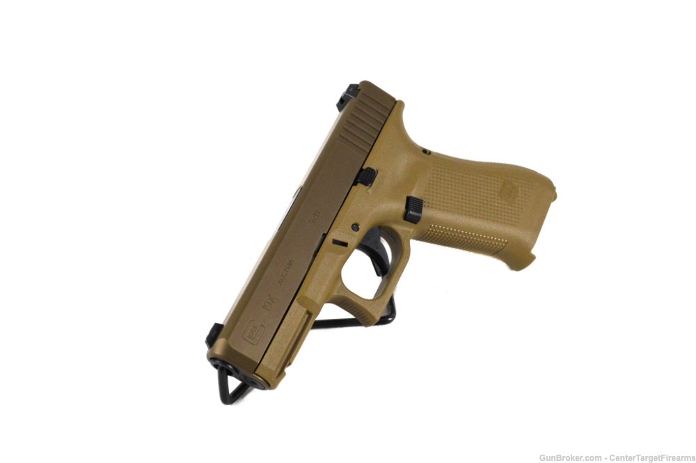 Glock G19X 9mm Glock Night Sights FDE Tan Coyote 19+1 764503026911-img-3