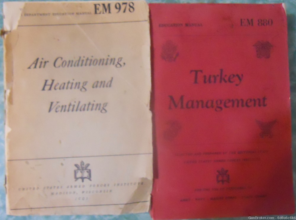 WWII - ARMED FORCES TRAINING MANUALS - Various dated-img-1