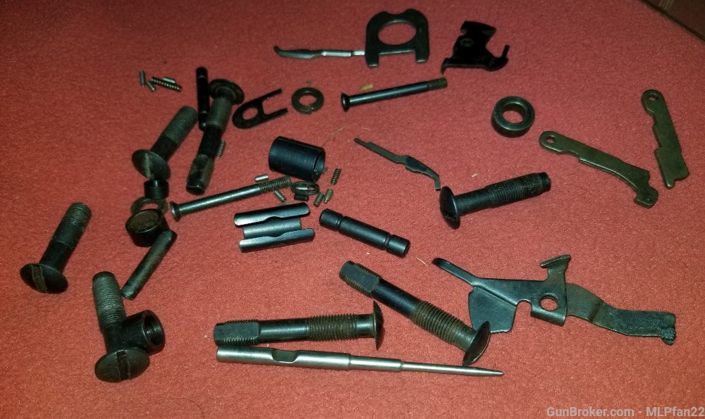 Lot of Remington 742 parts with firing pin original -img-1