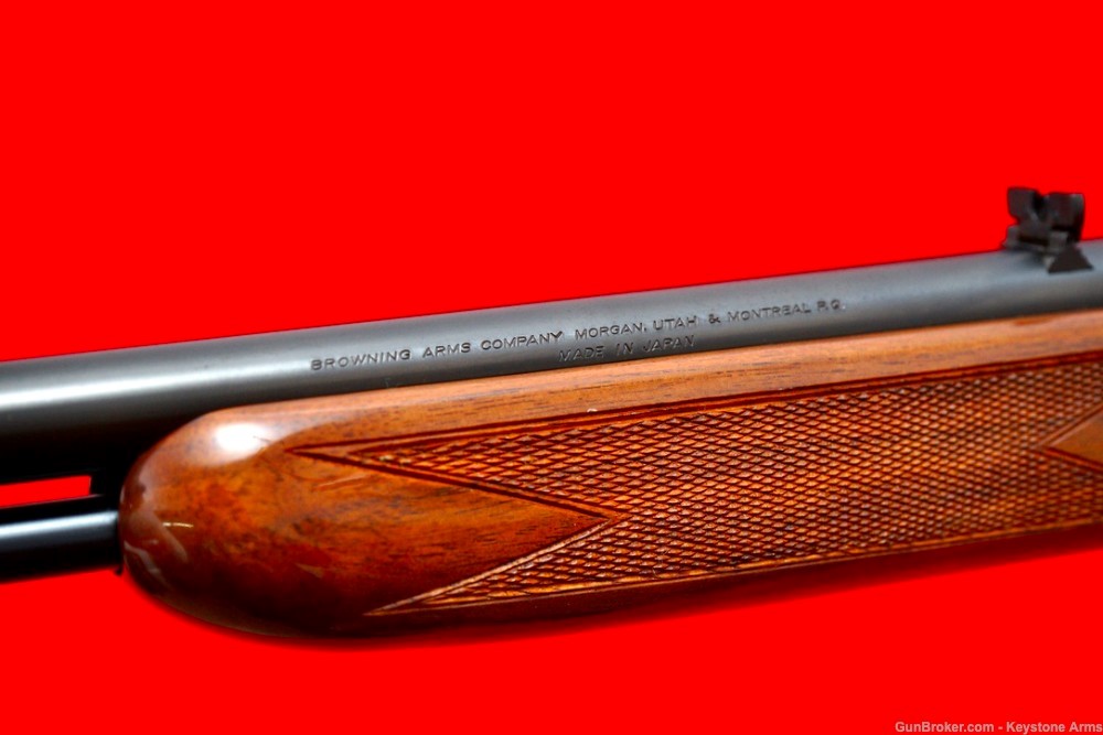 Desired Browning BAR .22LR Semi-Auto 20" Barrel Beautiful Wood Like New-img-14