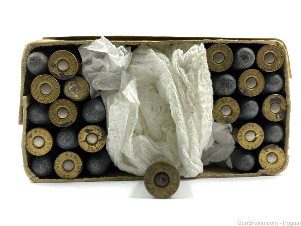 1911-1915 Remington UMC .41 Short Colt Vintage 2 Piece Box 26 Rounds-img-3