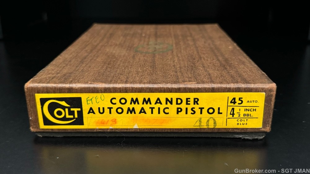 Colt Commander 70 Series  .45 ACP 1911 4 1/2" Satin Nickel  *UPGRADES*-img-2